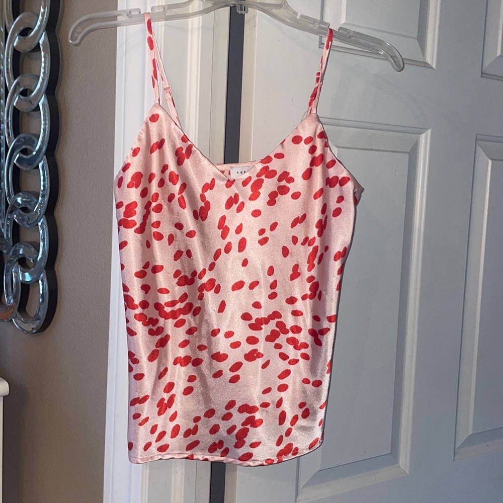 Topshop polka dot top